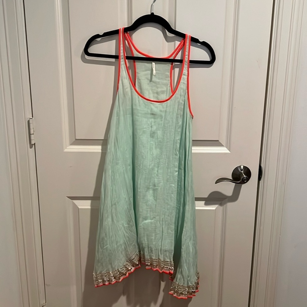 Free people Ariel tank dress nwot